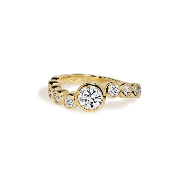 Oxford bella ring i guld vermeil