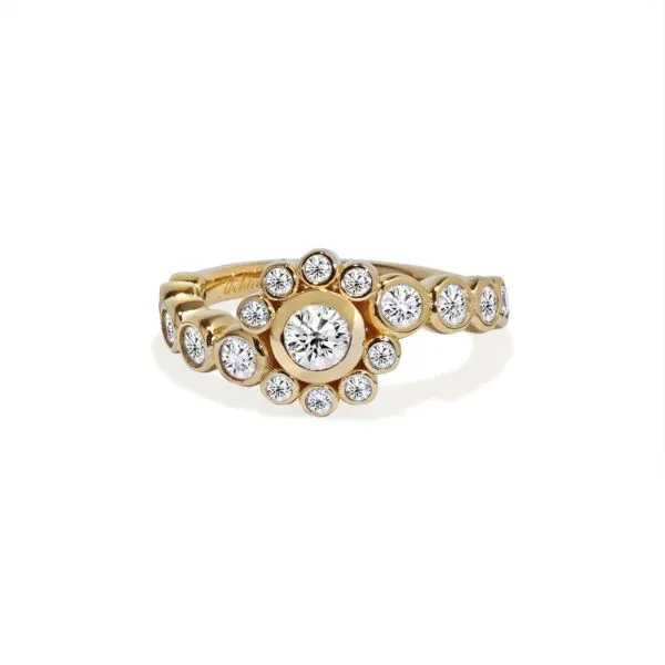 Oxford guld amore ring