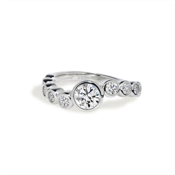 Oxford sølv bella ring