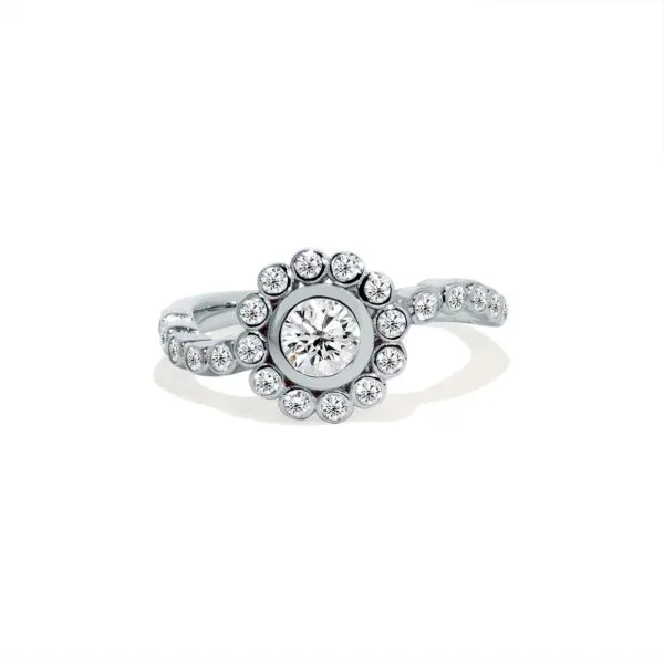 Oxford sølv ti amo ring
