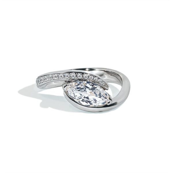 Oxford sølv small scandi ring